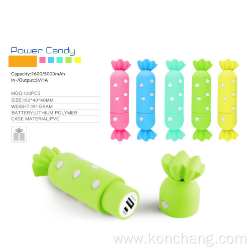 Customized Power Bank Candy Power Banks Customized Supplier